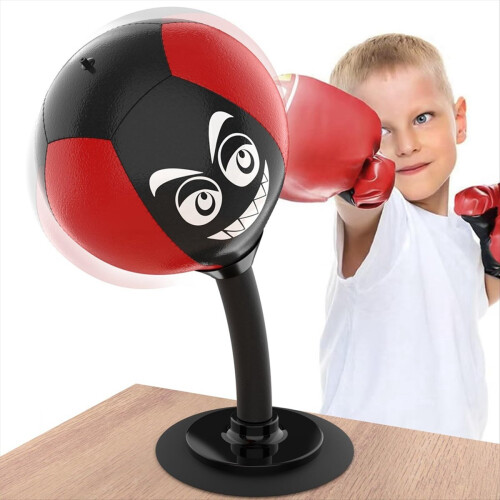 Desktop Punching Bag, Stress Buster with Suction C 2