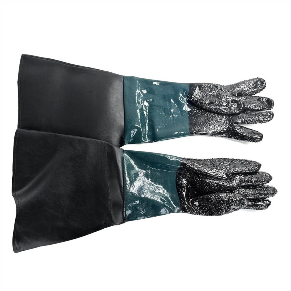 Blast Rubber Gloves For Sandblasting Sandblaster S 4851489661420