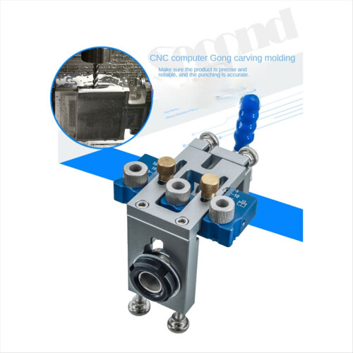 Quick Release Dowel Jig Pocket Hole Drill Guide Lo 2