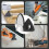 135Pcs Oscillating Tool Sanding Pads Kit, Triangle 8