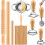 9 Pcs Pasta Making Tools Kit - Gnocchi Board, Cutt 2