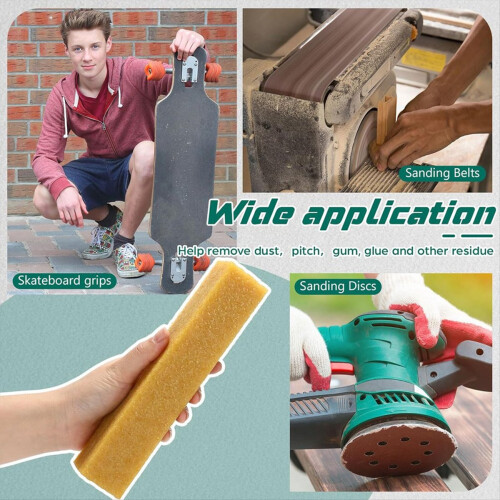 8Pcs 8-1/2in Abrasive Cleaning Stick for Sanding B 2