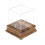 Softball Display Case, Plastic Holder, Clear Cube 2