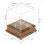 Softball Display Case, Plastic Holder, Clear Cube 3