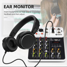 Debra V4 Audio Interface Mixing Console Bluetooth