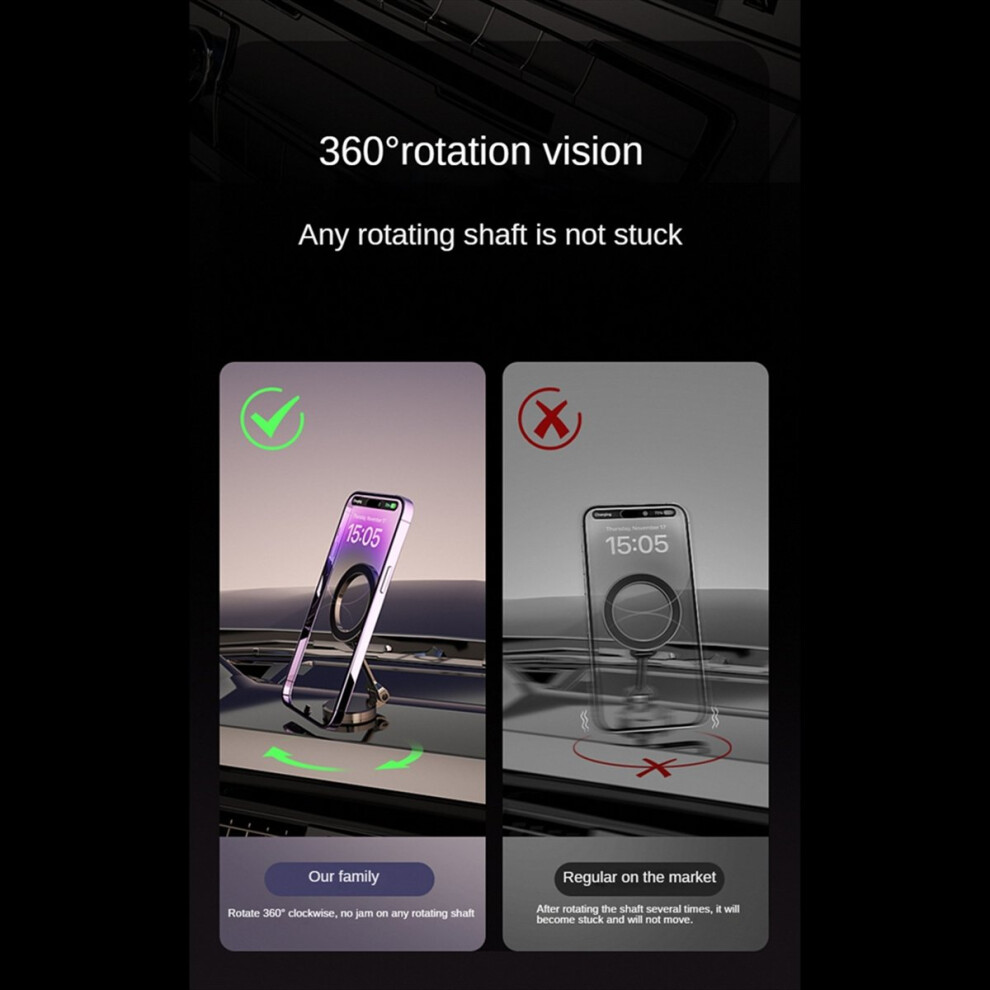 Magnetic Phone Holder For Car Strong 360 Rotation 4851489699546
