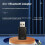 4-In-1 USB Bluetooth 5.1 Adapter Wireless Audio Re 8