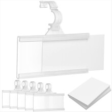 Supermarket Basket Shelf Plastic Hanging Label Hoo