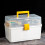 Small Tackle Box with 2 Tray Hardware Organizer Po 11