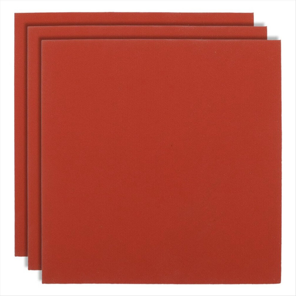 Silicone Heat Mat Pad, 3Pcs 15X15cm Pad For Machin 4851489676189
