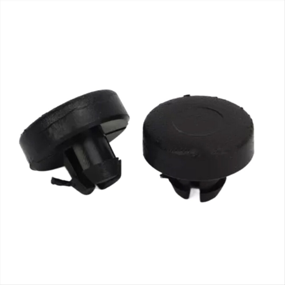 2 Pcs Boot Lid Hinge Stops Hood Clip Replace For Saab 9-3 Convertible 12832495 Black 4851489606025