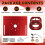 Woodworking Router Lift Kit Table Insert Plate Alu 7