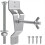 Wall Mount Spare Tire Carrier for Trailer,Spare Br 2