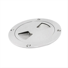 Stainless Round Non Slip Inspection Hatch Deck Pla