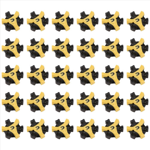 30Pcs Soft Golf Shoe Spikes Metal Thread Studs Replacement Fit for Golf Spike 2