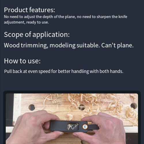 Discarded Trimming Planer, Manual Solid Wood Board 2