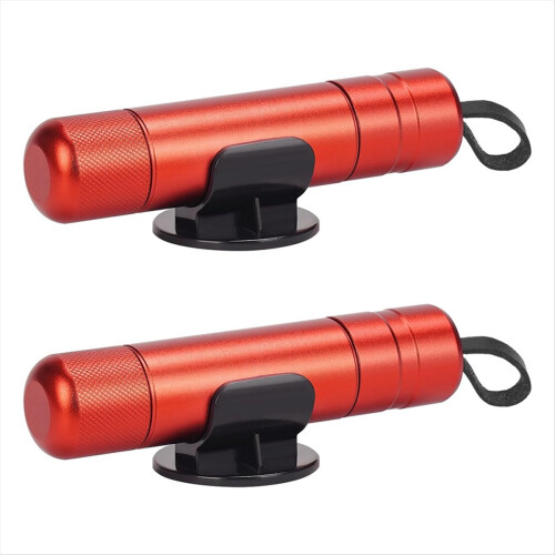2 Pack Car Window Breaker Seatbelt Cutter Hammerde 1