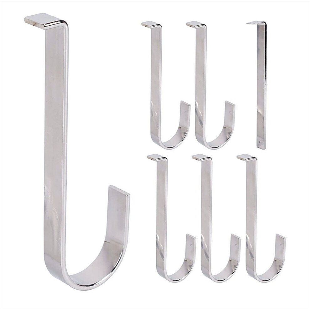 Vinyl Siding Hangers, 6Pcs Heavy Duty Metal Low Profile No Hole Hanger Vinyl Siding Hook 4851489614730