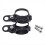 Motorcycle Turn Signals Relocation Fork Clamps Bracket 2 Pcs/Set Mount Light Holder Lamp Bracket 5