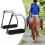 High Strength Stirrups Riding Safety Silver Polish 8