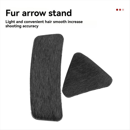 4 Set of Fur Archery Platform Back Glue to Protect 2