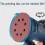 EU Plug,300W Electric Eccentric Sander,6 Gears Spe 4