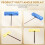S2 Hex Screwdriver Tool Kit with T-Shaped Handle B 9