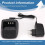KSC-35S Fast Dock Battery Charger for TK-U100D U10 8