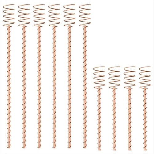 10Pcs 13.5Inch Electroculture Plant Stakes,Long Co