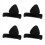 4 Set of Fur Archery Platform Back Glue to Protect 2