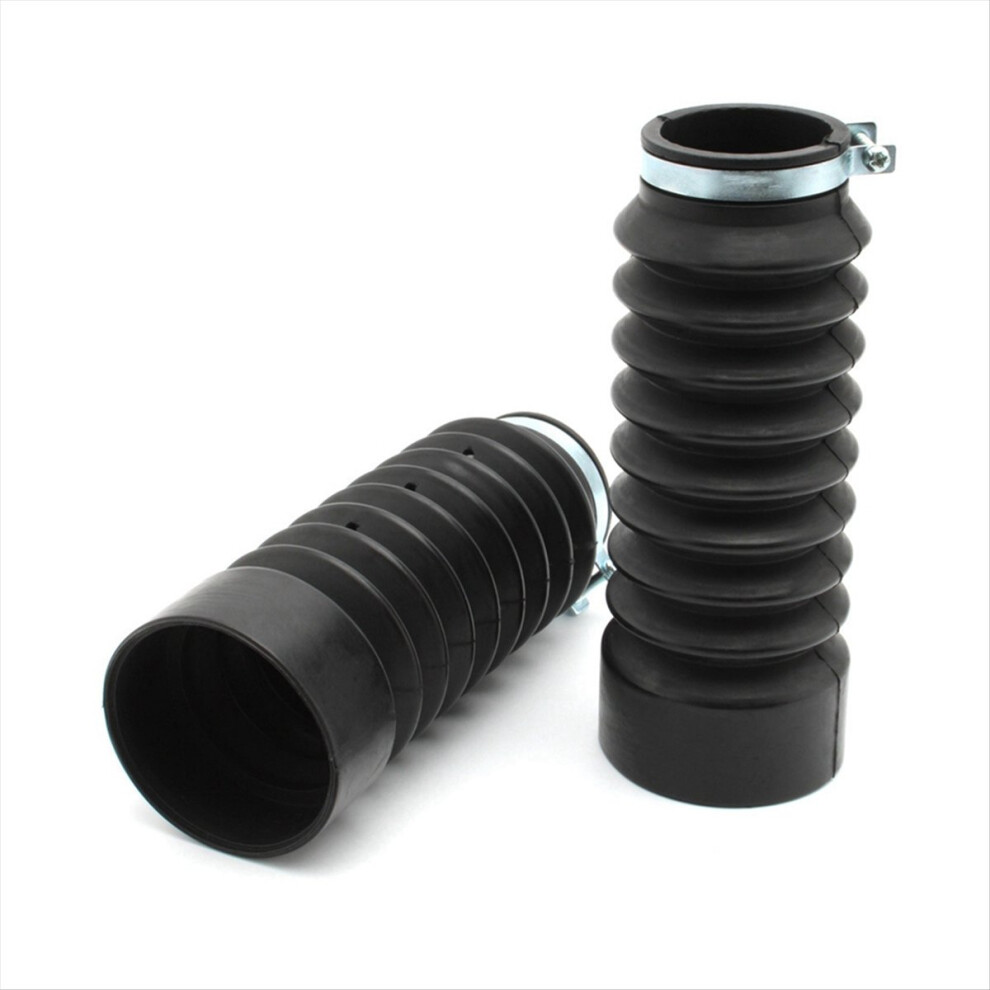 Motorcycle Front Fork Covers Shock Rubber Dust Cover For Triumph T100 Hinkley Bonneville 2001-2013 Black 4851489614693