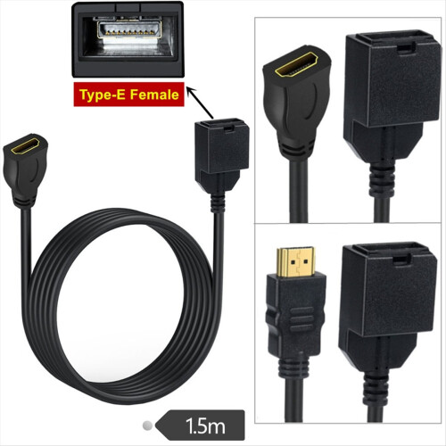 1.5M 4K -Compatible 1.4 Type-E Female to Type A Ma 2