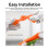 Flexible Squeegee Window Shower Squeegee,Shower Gl 6