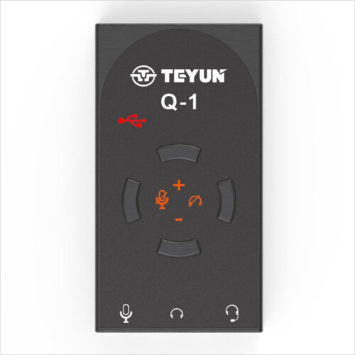 Q1 Game Sound Card USB7.1 Audio 3.5mm Mic Adapter