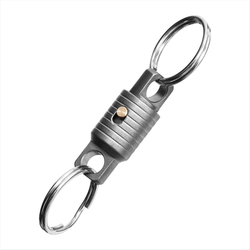 Titanium Alloy Mini Keychain Portable Quick Dismantling Household Outdoor Tool 4851489610237