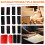Hand Sanding Blocks 16 PCS,Contour Pads Kit, Hook 9