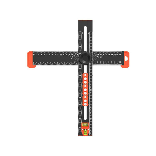 High Angle Ruler Woodworking Scribe Drawing Markin