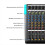 Professional Audio Mixer -PA6 Channel Sound Board 3