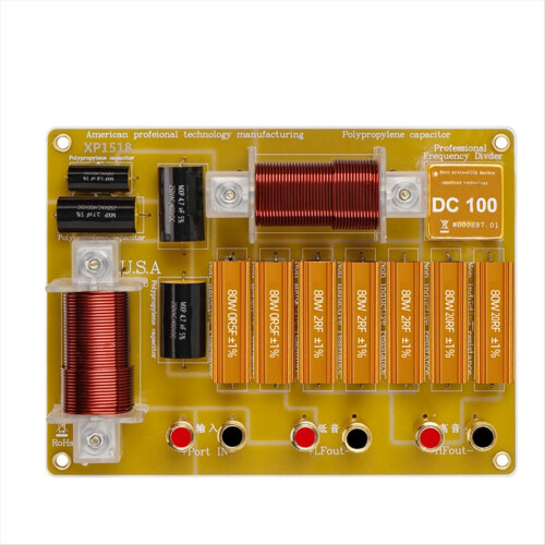 Audio Divider Stage Speaker Two-Way Frequency Sing 1