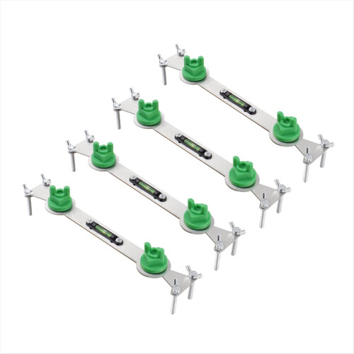 Metal Hot and Cold Water Pipe Leveler with Bubble