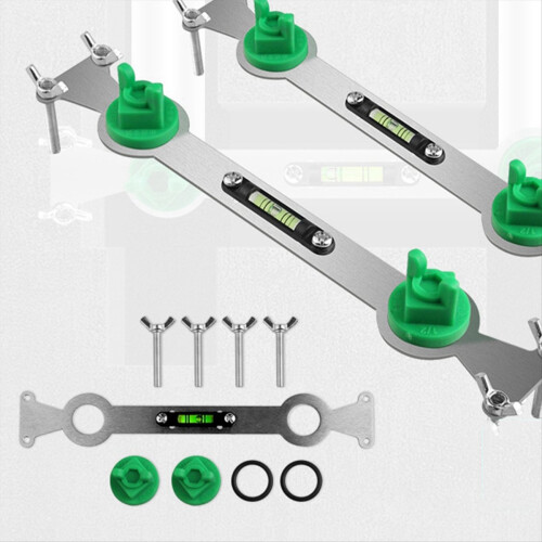 Metal Hot and Cold Water Pipe Leveler with Bubble 2