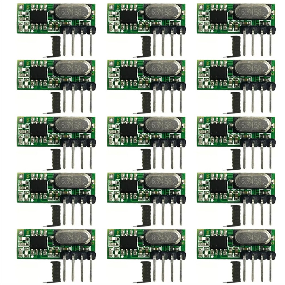 15Pcs 433Mhz Receiver Superheterodyne Uhf Ask Remo 4852926727365