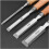 4pcs Wood Chisel Set for Woodworking, Chrome Steel 7
