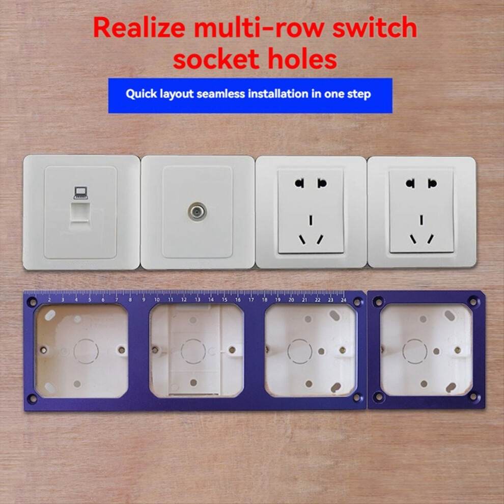 Socket Opening Template 86 Type Mold Holes Locator 4851489639337