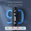 2.4G Smart Wireless Presenter Power Consumption Le 4