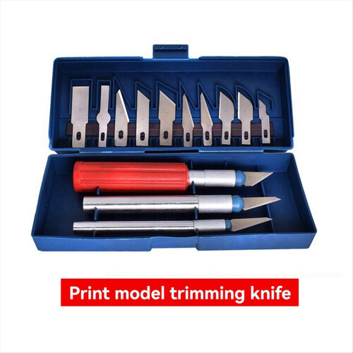 Printing Model Trimming Tool Kit Eraser Carving To 2