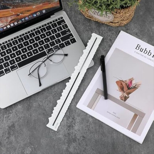 Tearing Ruler for Paper Crafts with Irregular Edge 2