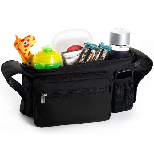 Universal Stroller Bag with Insulated Cup Holder,L 2