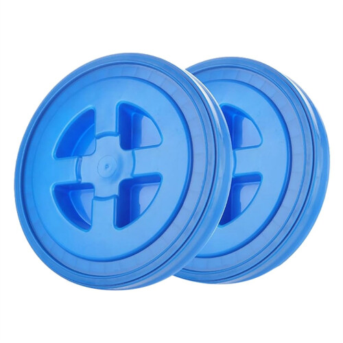 2 Pieces 5 Gallon Leak-Proof Bucket Lid Plastic St 1