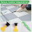 45PCS Ceramic Leveler Kit Floor Tile Leveling Syst 10